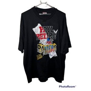 Vintage Paul Revere & the Raiders Signed Autographed T-Shirt